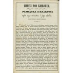 Kalendarz polski, ruski, astronomiczno-gospodarski i domowy na rok pański 1848 mający dni 366 na sposób F.X. Ryszkowskiego i F. i M. doktora na południk krakowski wyrachowany