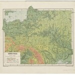 [Polska] ROMER Eugeniusz - Ziemie dawnej Polski. Mapa hypsometryczna (1919)