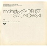 Malarstwo. Tadeusz Gronowski. Katalog