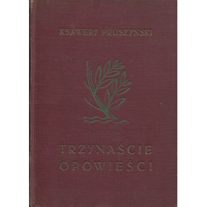 PRUSZYŃSKI Ksawery - Trzynaście opowieści. Oprawa Roberta Jahody