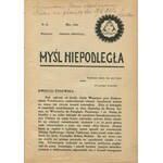 Myśl Niepodległa (maj-sierpień 1908) [AUTOGRAF Niemojewskiego]