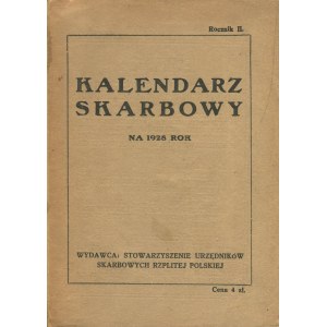 Kalendarz skarbowy na 1928 rok