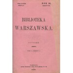 Biblioteka Warszawska. Tom I (1896)