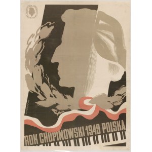 plakat KAROLAK Jerzy - Rok Chopinowski 1949