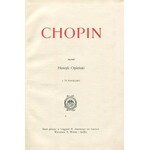 OPIEŃSKI Henryk - Chopin