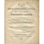 IDŹKOWSKI Adam - Projekt drogi pod rzeką Wisłą w Warszawie (1828)