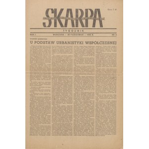 Skarpa Warszawska. Numer 2 z 28.X.1945 r.