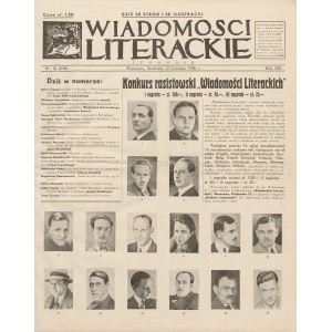 Wiadomości Literackie. Nr 16 (12 kwietnia 1936) [Levitt-Him, Tuwim]