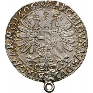 Austria, Rudolf II, 1/2 Thaler 1606, Joachimsthal
