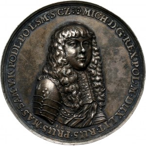 Michał Korybut Wiśniowiecki, medal koronacyjny bez daty (1669)