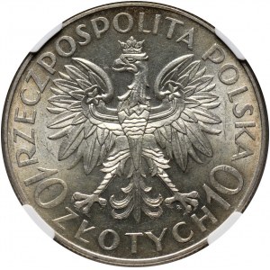 II RP, 10 złotych 1933, Warszawa, Romuald Traugutt