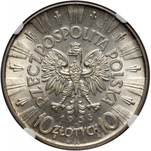 II RP, 10 złotych 1936, Warszawa, Józef Piłsudski