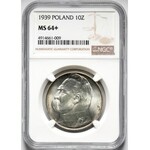 II RP, 10 złotych 1939, Warszawa, Józef Piłsudski