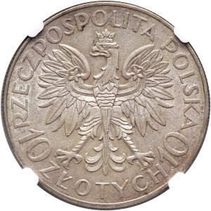 II RP, 10 złotych 1933, Warszawa, Romuald Traugutt