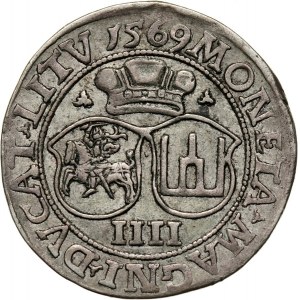Zygmunt II August, czworak 1569, Wilno