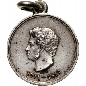 Rosja, Mikołaj II, medal z 1899 roku, Aleksander Puszkin