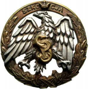 PSZ na Zachodzie, odznaka instruktorska, Szkoła Podchorążych Piechoty i Kawalerii Zmotoryzowanej Szkocja