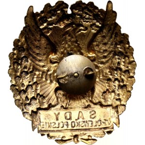II RP, odznaka funkcyjna Sądy Rzeczypospolitej Polskiej