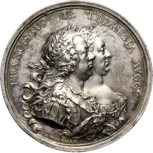 Niemcy, Saksonia, Fryderyk August II, medal z 1759 roku