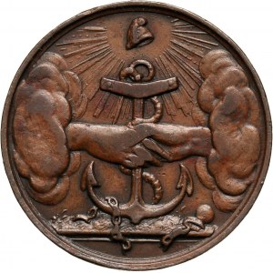 XIX wiek, medal z 1833 roku, wybity na trzecią rocznicę wybuchu Powstania Listopadowego