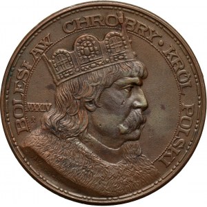 II RP, medal z 1924 roku, 1000-lecie koronacji Bolesława I Chrobrego