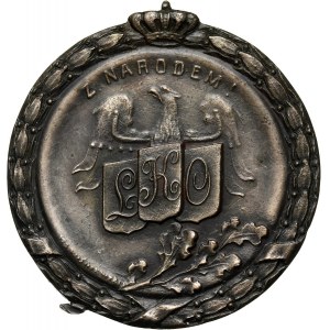 XX wiek, medal z 1917 roku, wybity z okazji objęcia urzędu przez Radę Regencyjną 27 października 1917