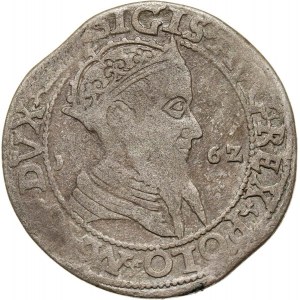 Zygmunt II August, trojak szeroki 1562, Wilno