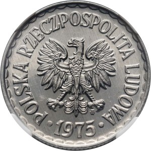PRL, 1 złoty 1975, PROOFLIKE
