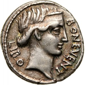 Roman Republic, L. Scribonius Libo, Denar 62 BC, Rome