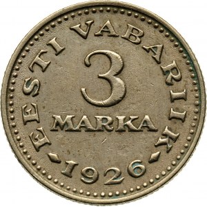Estonia, 3 Marka 1926