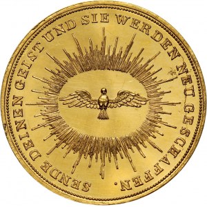 Germany, religious gold medal without date (c. 1800)