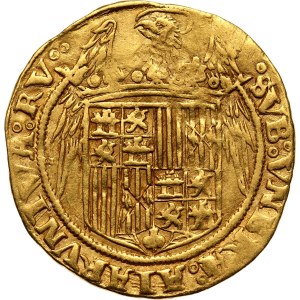 Spain, Ferdinand V and Isabel I, 2 Excelentes ND (1476-1516) S, Seville