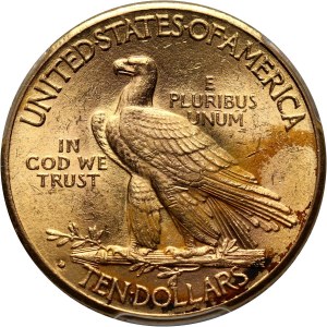 Stany Zjednoczone Ameryki, 10 dolarów 1914 D, Denver, Indianin