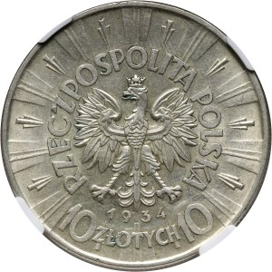 II RP, 10 złotych 1934, Warszawa, Józef Piłsudski