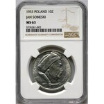 II RP, 10 złotych 1933, Warszawa, Jan III Sobieski