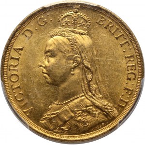 Great Britain, Victoria, 2 Pounds 1887, London