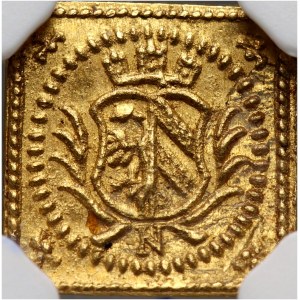 Germany, Nuremberg, 1/8 Ducat ND (1700), klippe, restrike