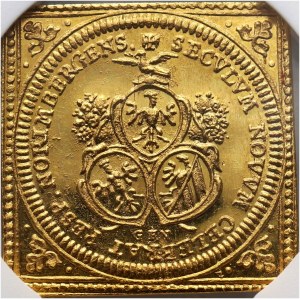 Germany, Nuremberg, Ducat ND (1700) GFN, klippe