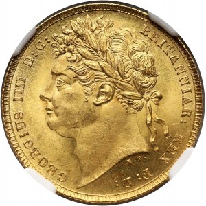 Great Britain, George IV, Sovereign 1822, London
