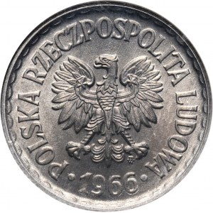 PRL, 1 złoty 1966