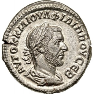 Cesarstwo Rzymskie, Filip I Arab 244-249, tetradrachma bilonowa, Antiochia