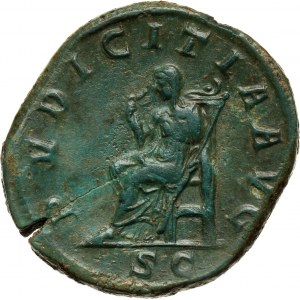 Roman Empire, Otacilia Severa 244-249 (wife of Philip the Arab), Sestertius, Rome