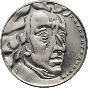 PRL, 50 złotych 1972, Fryderyk Chopin, próba bez napisu