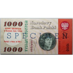 PRL, 1000 złotych, 29.10.1965, Seria G 0000000