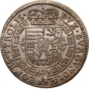 Austria, arcyksiążę Ferdynand Karol, 1/4 talara 1654, Hall