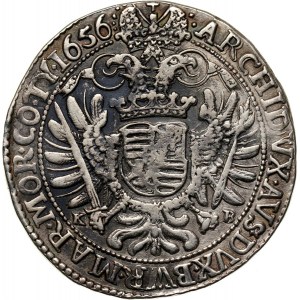 Austria, Ferdynand III, talar 1656 KB, Kremnica