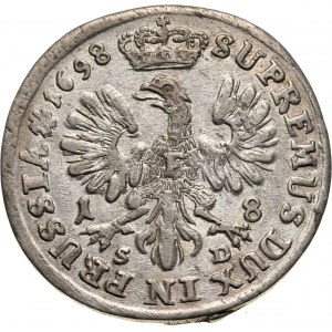 Germany, Brandenburg-Prussia, Friedrich III, 18 Gröscher 1698 SD, Königsberg
