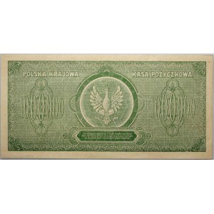 II RP, 1.000.000 marek polskich 30.08.1923, seria E