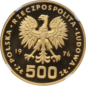 PRL, 500 złotych 1976, Warszawa, Kazimierz Pułaski