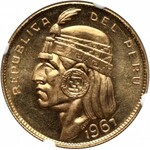 Peru, 50 soles 1967, Indianin